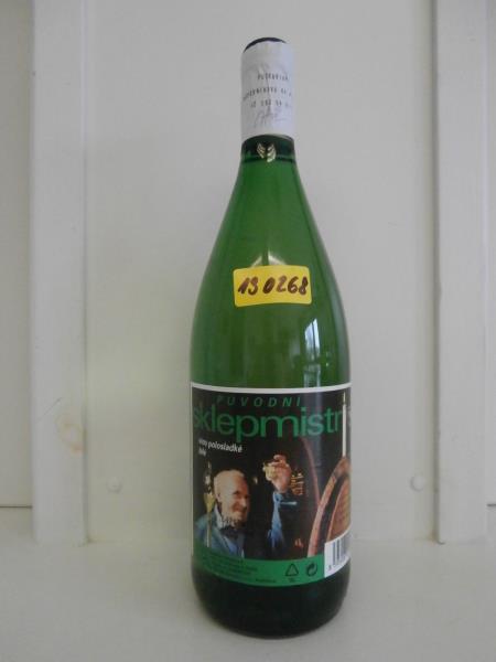Původní sklepmistr, víno polosladké bílé, alk.10,0%obj.