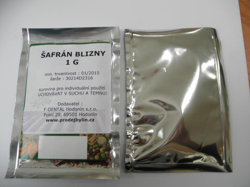 Šafrán blizny