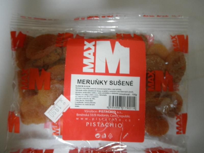 Meruňky sušené