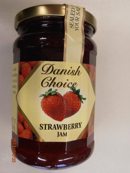 Danish Choice STRAWBERRY JAM - Jahodový džem