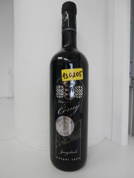 Zweigeltrebe, jakostní víno s přívlastkem POZDNÍ SBĚR, ročník 2010, červené, suché, Alk - 12,0%obj.