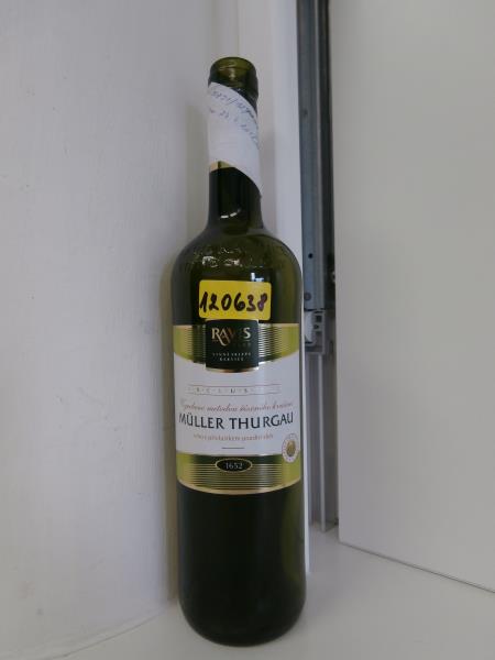 MULLER THURGAU, 2010, VÍNO S PŘÍVLASTKEM POZDNÍ SBĚR, SUCHÉ, OBLAST MORAVA, PODOBLAST VELKOPAVLOVICKÁ, OBEC BOLERADICE, TRAŤ NOVÉ HORY, ALK.12,0 % OBJ.