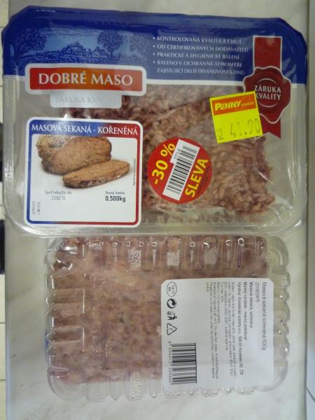 Masová sekaná kořeněná