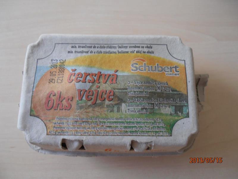 Schubert PARTNER čerstvá vejce 6 ks