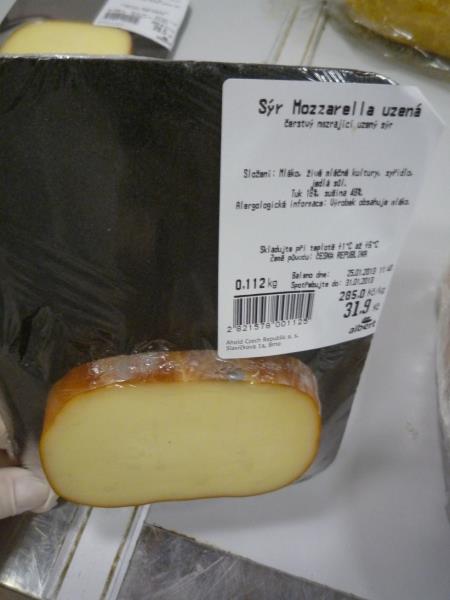 Sýr Mozzarella uzená