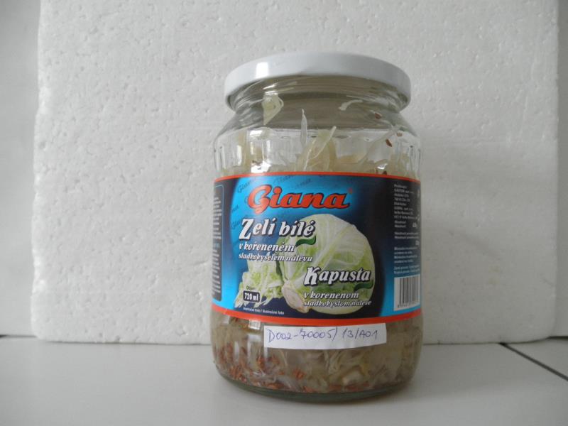 Giana Zelí bílé v kořeneném sladkokyselém nálevu