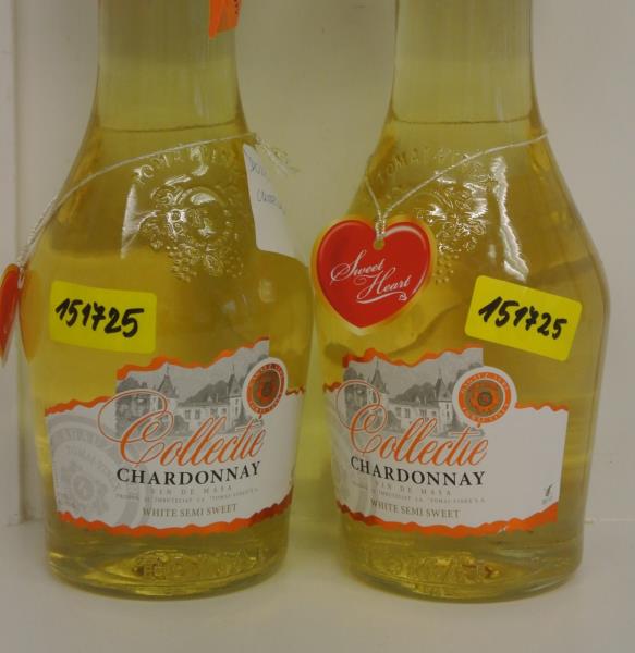 Chardonnay, bílé víno polosladké