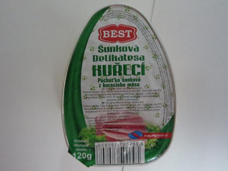 BEST-Šunková Delikatesa KUŘECÍ