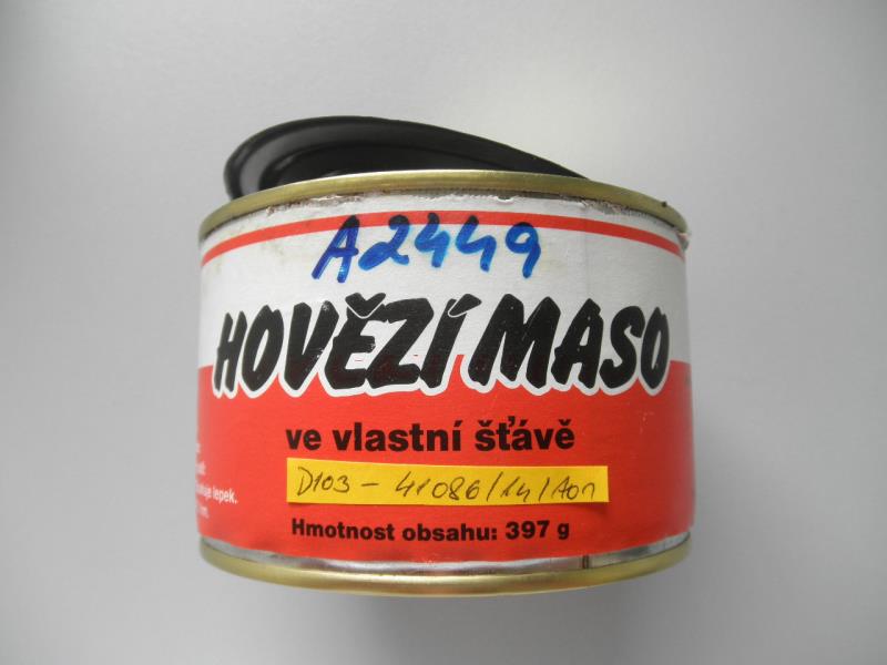 hovězí maso ve vlastní šťávě