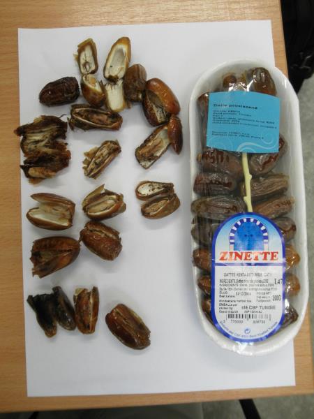 Dattes Kenta De Tunisie  - datle proslazené (Zinette)