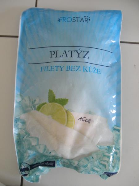 "FROSTAR PLATÝZ FILETY BEZ KŮŽE"