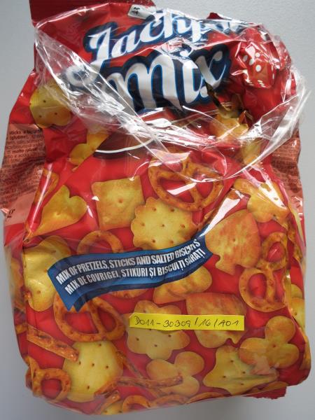 Jackpot mix - mix slaných preclíčků,tyčinek a sušenek