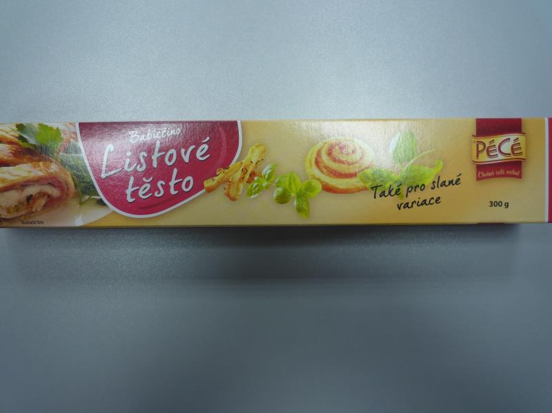 PéCé Babiččino Listové těsto