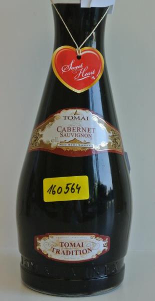 Cabernet Sauvignon, červené polosladké víno, alk.12,5%obj.