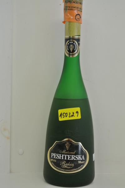 Matured Rakia Peshterska, vinný destilát, 40% Vol.
