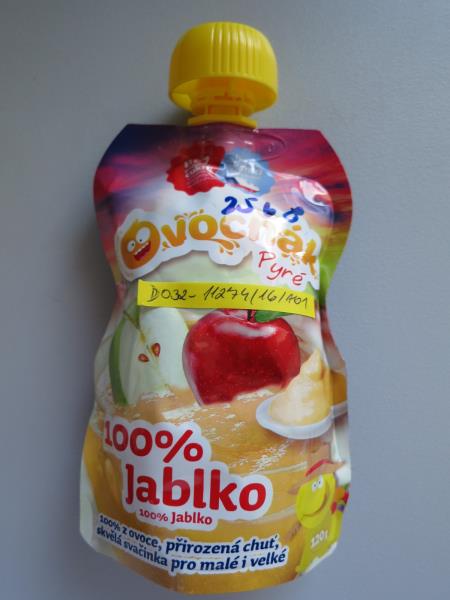 Ovocňák pyré 100 % jablko
