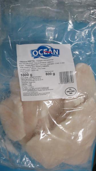 OCEAN TRESKA PESTRÁ
