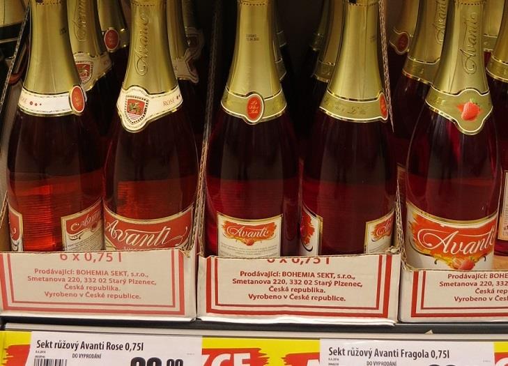 Avanti ROSÉ, ostatní alkoholický nápoj