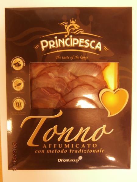 Uzený Tuňák- filety Principesca 100g