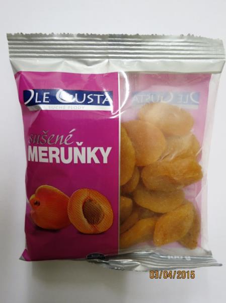 Sušené meruňky