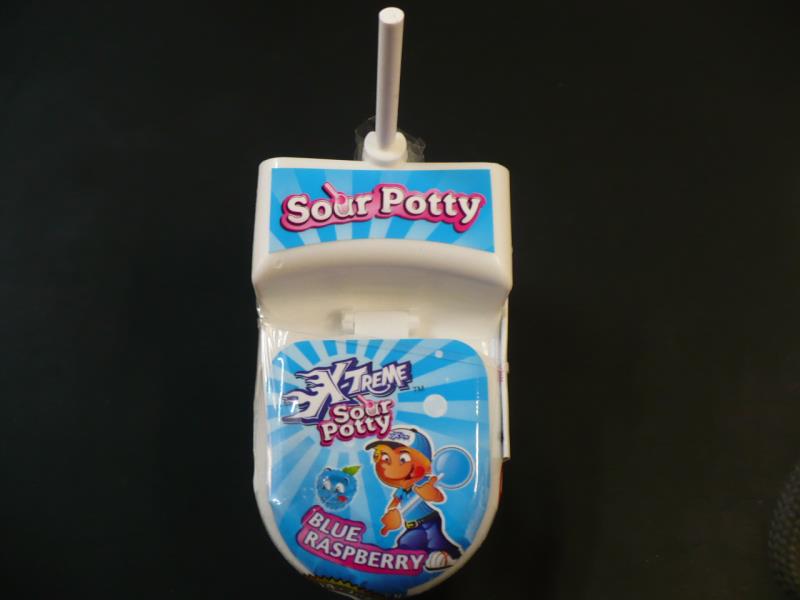 Sour Potty, Lízátko + Oranžáda v prášku
