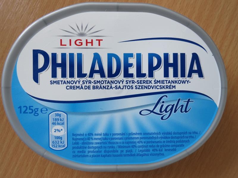 LIGHT PHILADELPHIA SMETANOVÝ SÝR