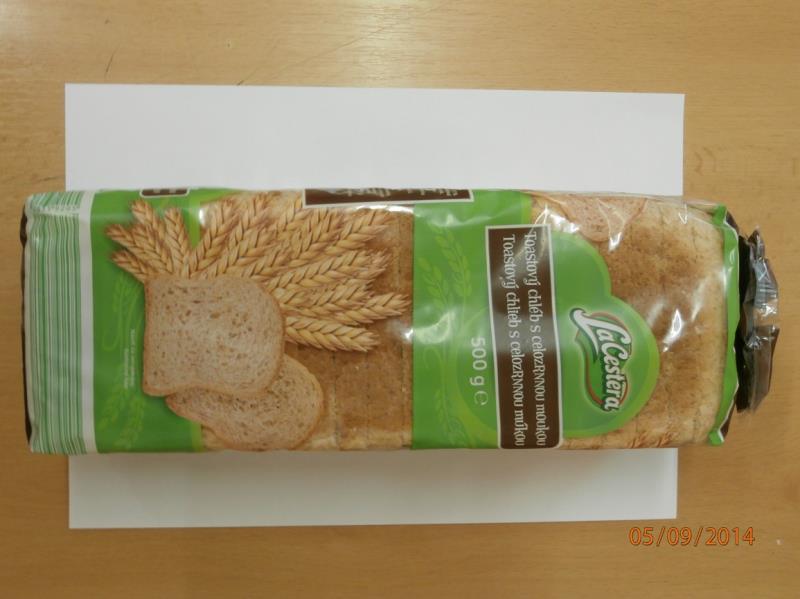 La Cestera Toastový chléb s celozrnnou moukou
