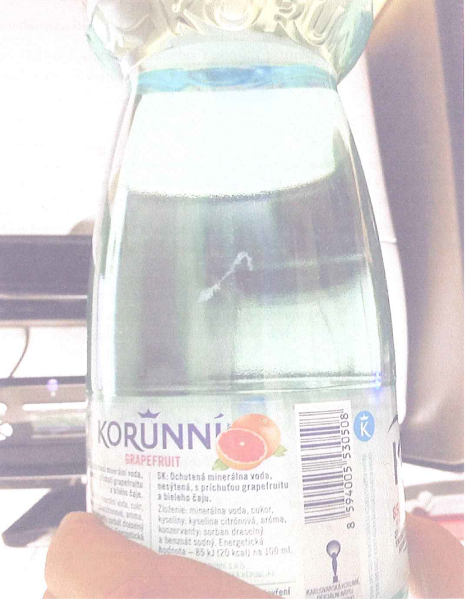 Korunní neperlivá grapefruit