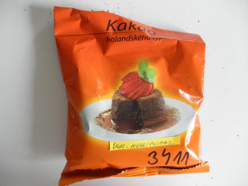 korrekt Kakao holandského typu, Kakaový prášek se sníženým obsahem tuku