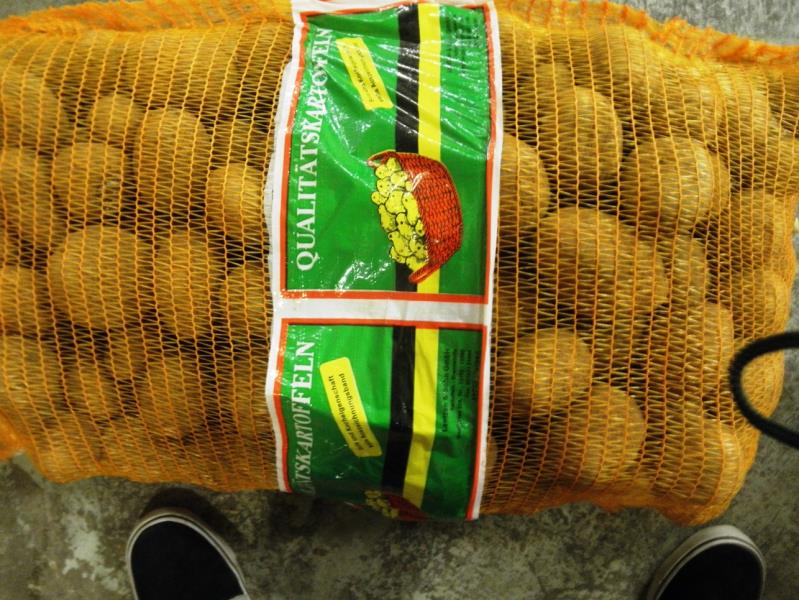 Konzumní brambory pozdní, balené á 25kg