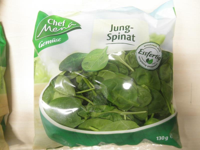 Jung-Spinat, čerstvý mladý špenát 130g