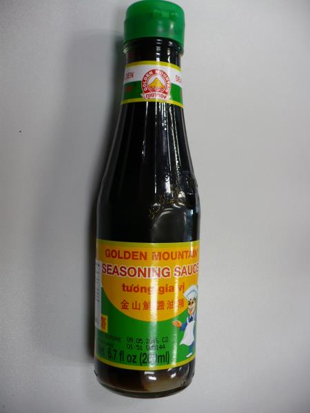 GOLDEN MOUNTAIN SEASONING SAUCE, SÓJOVÁ OMÁČKA Green Cap