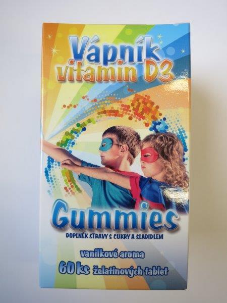 Gummies Vápník vitamin D3