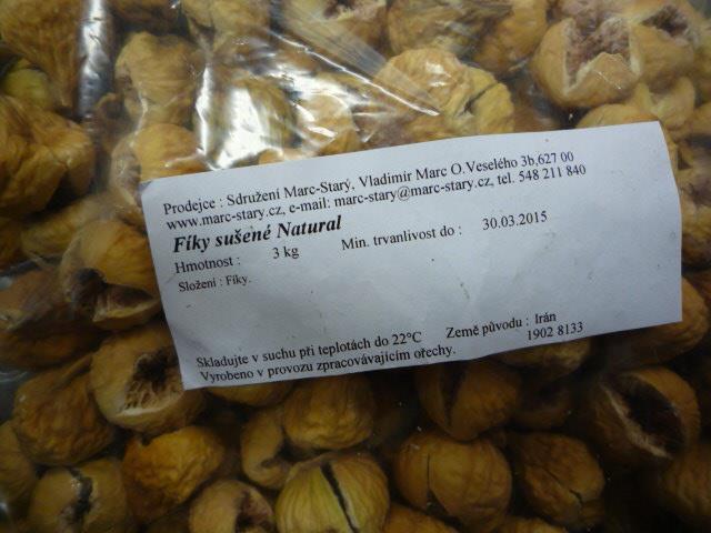 Fíky sušené NATURAL