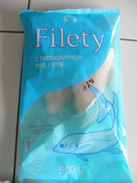 FILETY Z TRESKOVITÝCH RYB