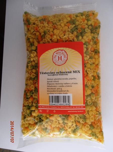 Těstoviny ochucené MIX