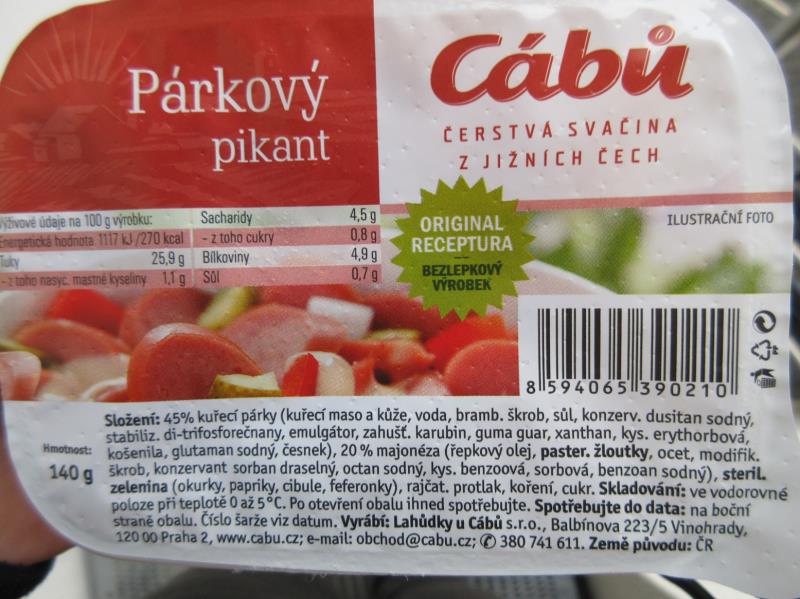 Párkový pikant