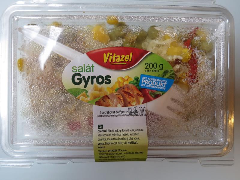 Salát Gyros