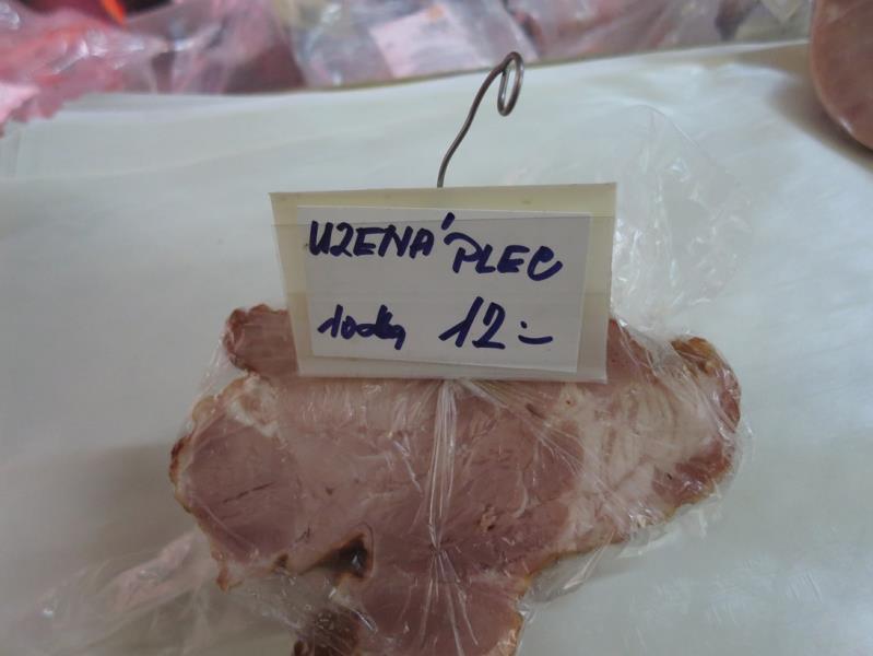 Uzená plec