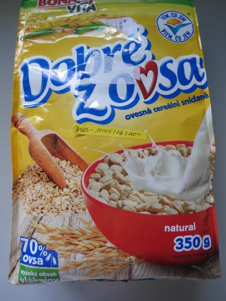 Dobré z ovsa, natural