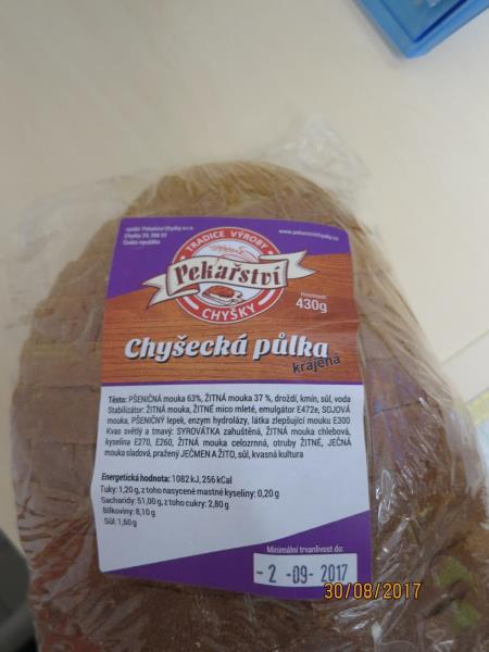 Chyšecká půlka krájená