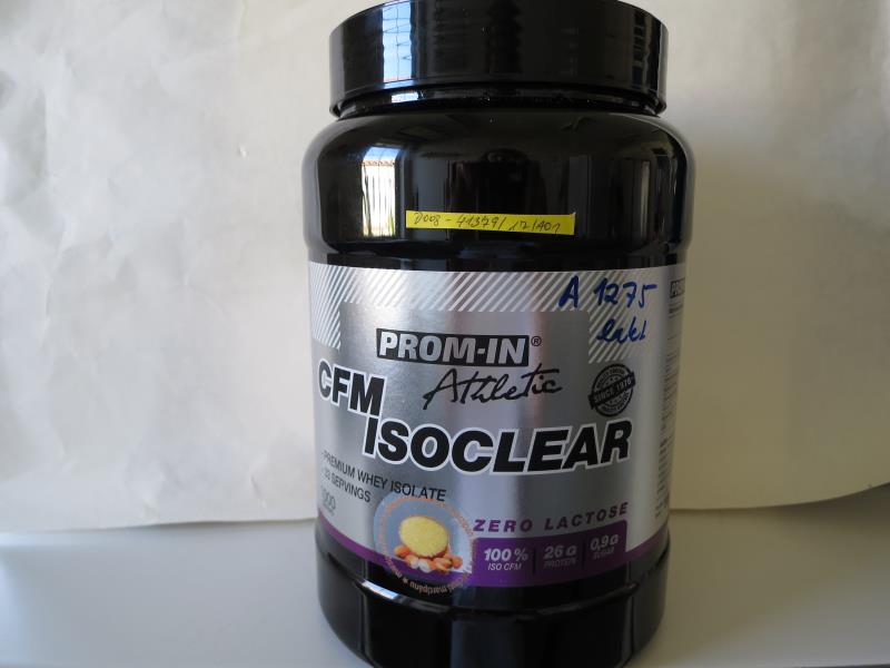 CFM Isoclear, příchuť marcipán