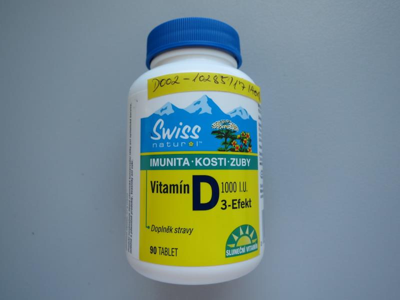 Swiss naturel Vitamín D 1000 I.U. 3 - Effekt