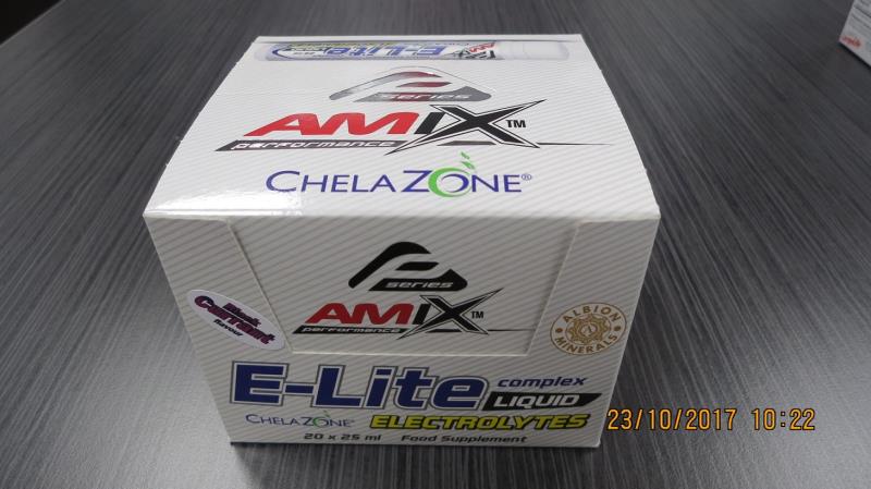 AMIX E-Lite Electrolytes doplněk stravy se sladidly, Příchuť: černý rybíz