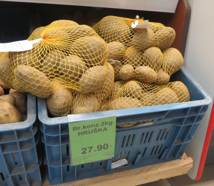 Konzumní brambory pozdní, odrůda Adéla, Varný typ B