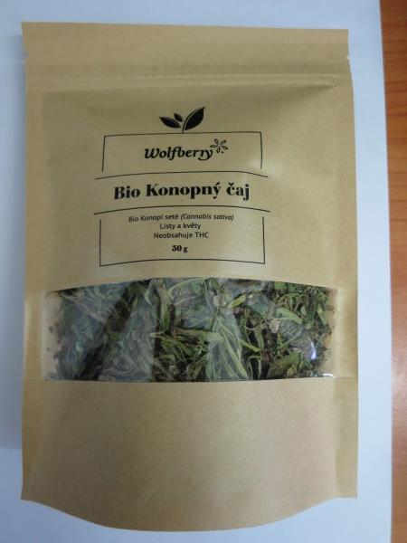 Wolfberry, Bio Konopný čaj - Bio Konopí seté (Cannabis sativa) Listy a květy