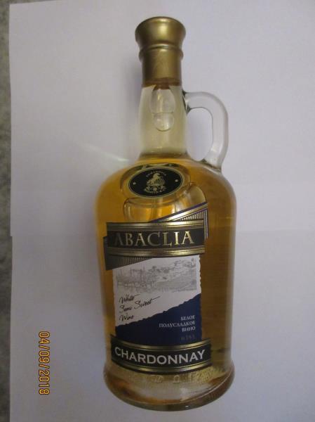 CHARDONNAY, VÍNO BÍLÉ POLOSLADKÉ, Alc.: 11,5 %vol
