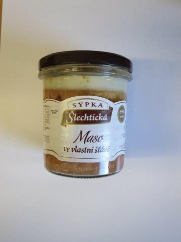 SÝPKA Šlechtická Maso ve vlastní šťávě