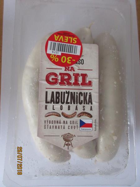 Klobása labužnická na gril