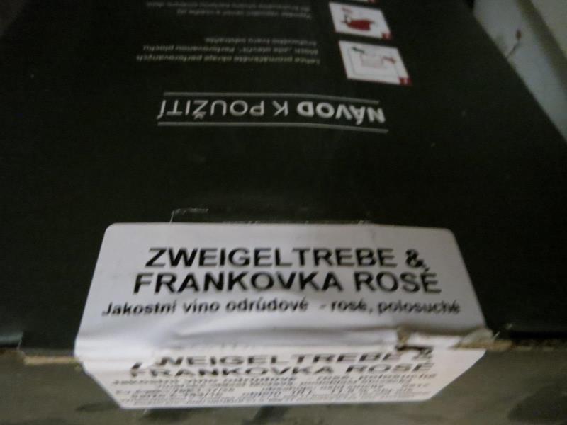 ZWEIGELTREBE & FRANKOVKA ROSÉ, Jakostní víno odrůdové -  rosé